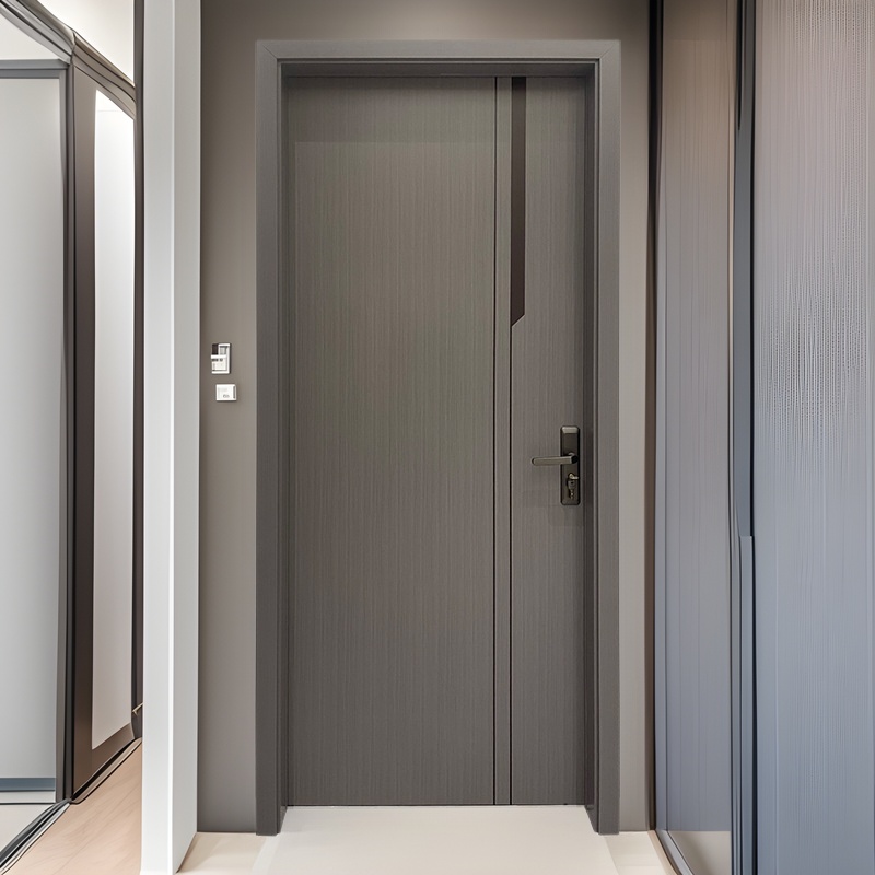 Foshan Aluminum Alloy Anti-Theft Bedroom Door Household Soundproof Environmentally Friendly All-Aluminum Interior Study Door