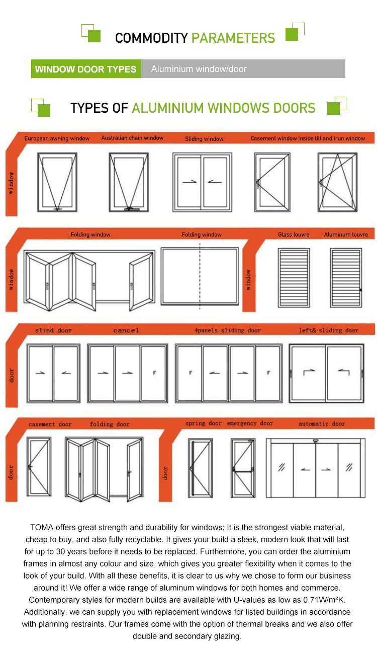 Modern Anti-Theft Aluminium Sliding Doors and Balcony Windows AS2047 Horizontal Design with Louver Curtain Tinted Glass Screen