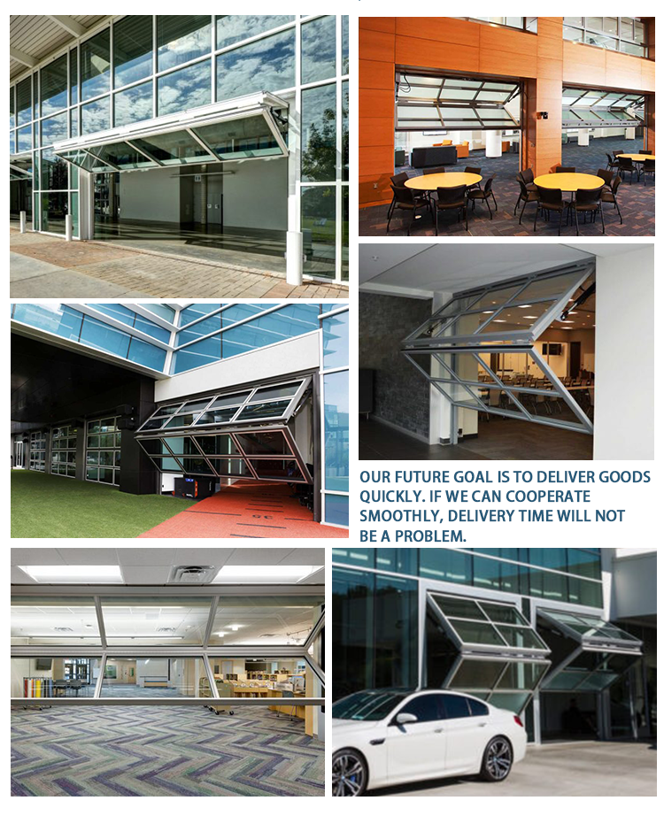 Vertical Bi-Folding Glass Garage Door Showcase 7