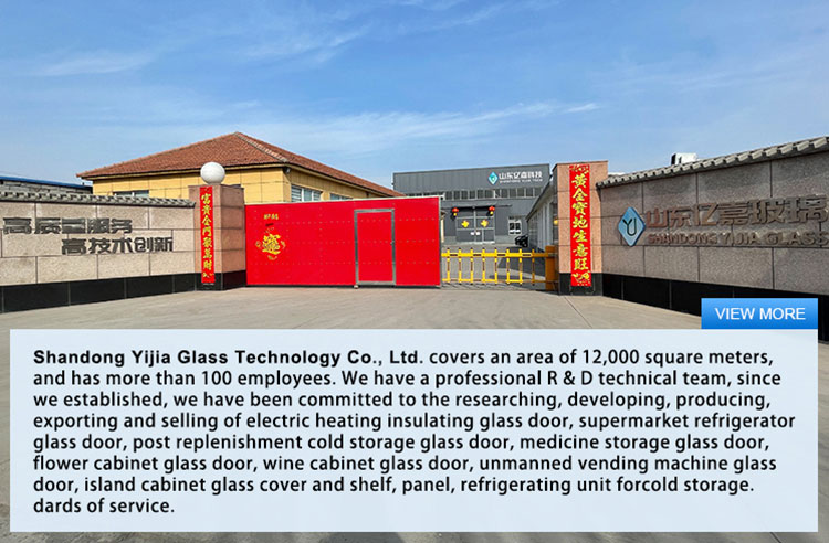 New Back-up Type Electric Heating Aluminum Alloy Glass Door for Cold Storage Facilities Hotel Household Use Easy Installation