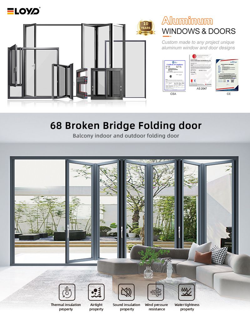 Eloyd Folding Doors Showcase