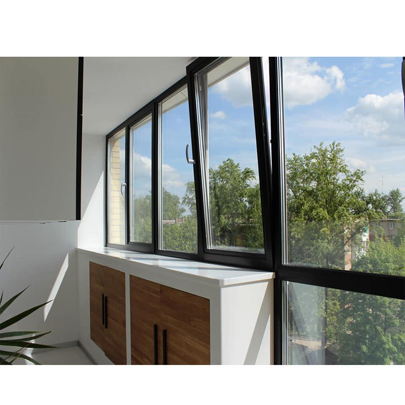 Aluminum tilt and turn windows
