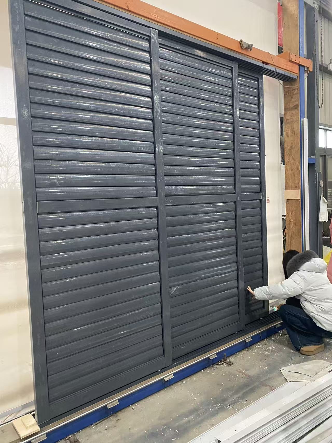 NFRC NFRC TOMA AS2047 Horizontal Aluminium Louvered Sliding Windows & Doors, Exterior Anti Theft Soundproof