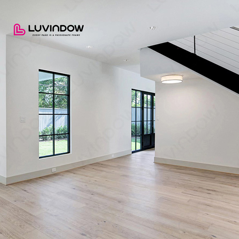 Architectural Grade Slim Frame Aluminum Windows Thermal Break Aluminum 6060 T66 Casement Window Energy Star Certified