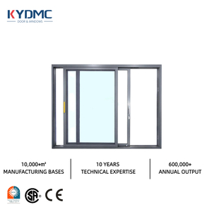 NFRC American Modern Heavy Waterproof Garden Sliding Door AS2047 Terrace Double Glass Thermal Break Aluminum Patio Lift Sliding
