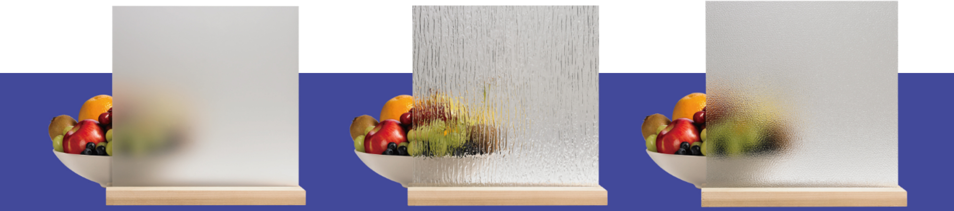Standard Glass Finished Options