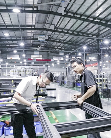Quality inspection of entry door components