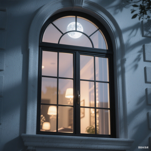 European Style Custom Aluminum Double Glazed Tilt Turn Windows