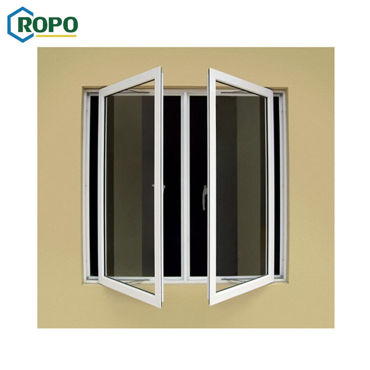 10 Year Warranty Australia Standard Glaze Casement High Quality Insulated White Aluminium Casement Windows