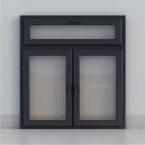 Beigeman Custom Cheap Casement Windows Aluminum Window Tempered Glass Casement Windows