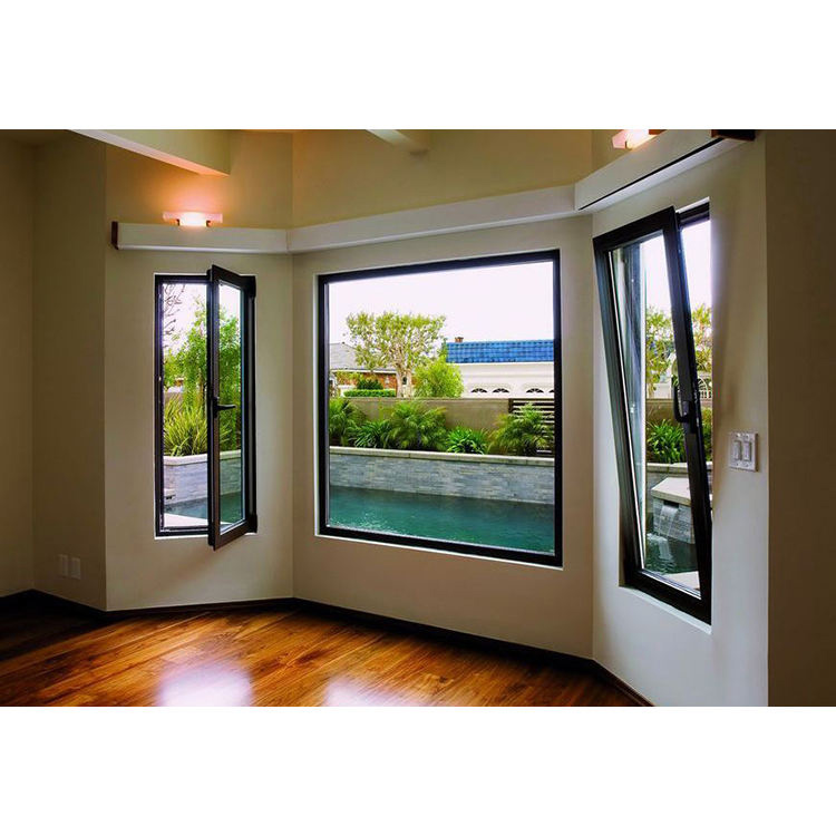 Aluminum tilt and turn windows