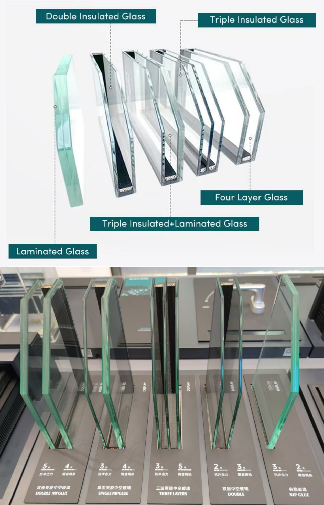 NFRC AS2047 Certification Hurricane Proof Impact Laminated Glass Patio Sliding Doors Insulation Aluminum Sliding Glass Wall Door