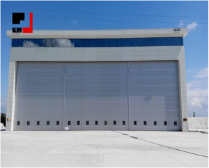 Premium PVC Mega Aircraft Hangar Flexible Lifting Door