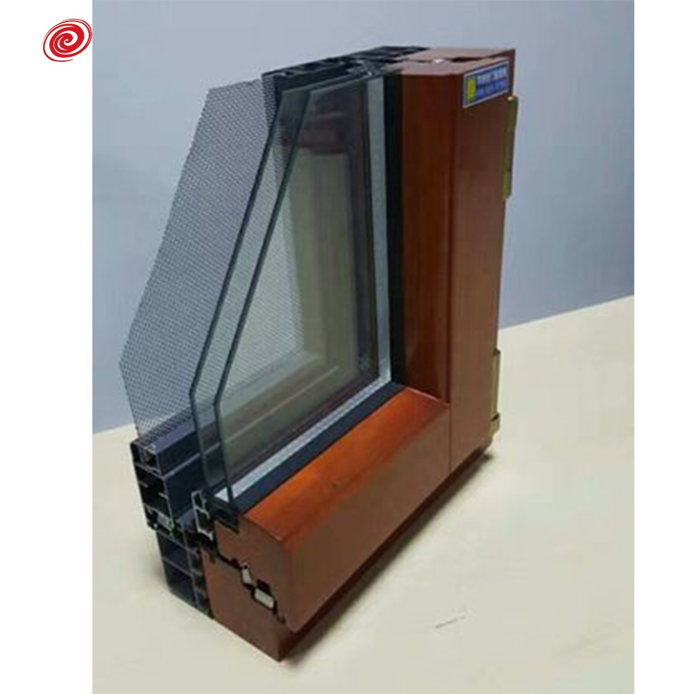 NFRC AS2047 Standard windows Customized China Aluminium Profiles Wood Composite windows