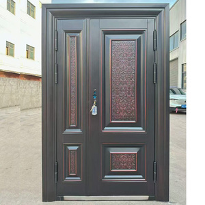 Modern Design Main Door Steel Pivot Front Entry with Aluminium for Interior Use for Exterior Application