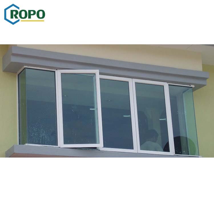 10 Year Warranty Australia Standard Glaze Casement High Quality Insulated White Aluminium Casement Windows