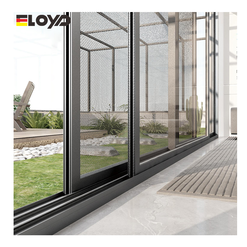 Eloyd Soundproof 12 Foot Multi Panel Aluminum Sliding Doors Tinted Lowes Sliding Glass Patio Doors Price