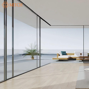 Customized Soundproof Double Glass Aluminum Sliding Door