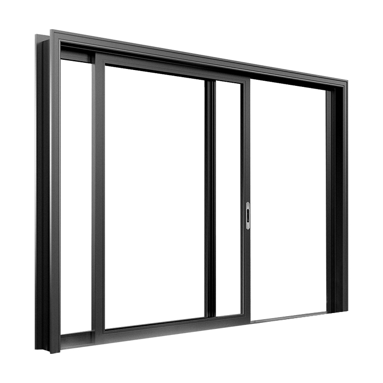 Commercial Modern Design Shop Villa Patio Tempered Glass Aluminum Alloy Sliding Door
