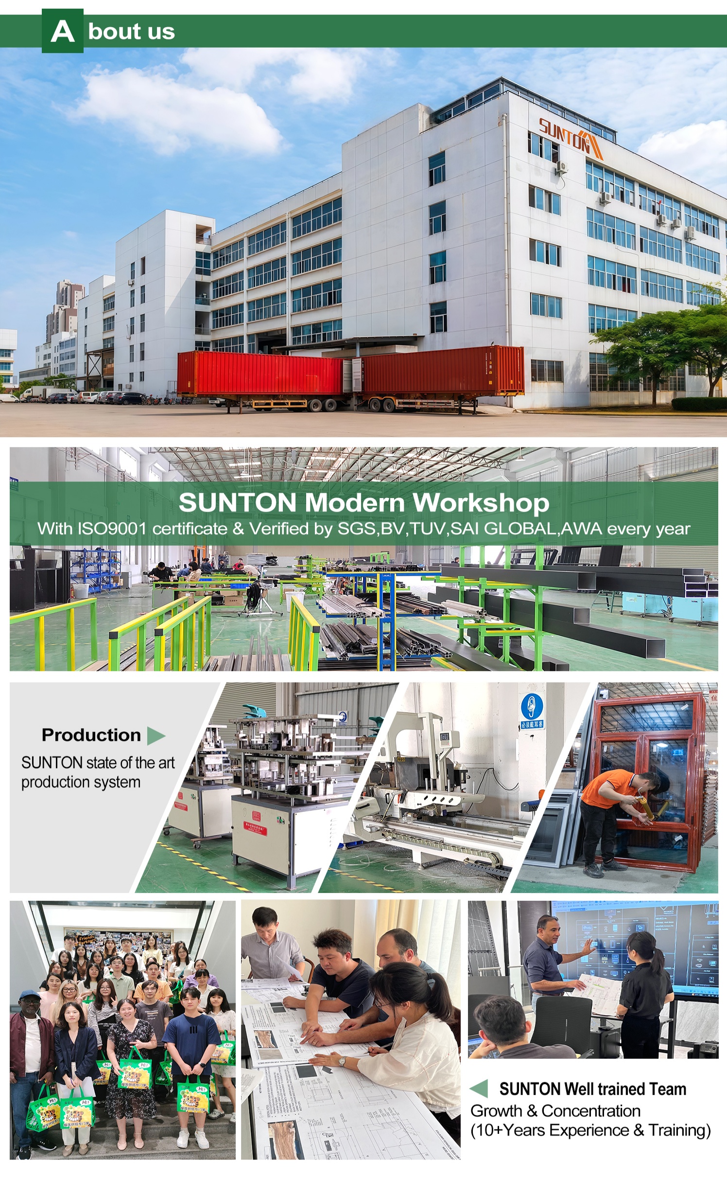 Company Manufacturing Facility