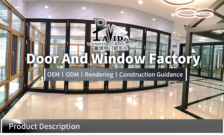 Glass Prints Aluminum Interior Sliding Pocket Doors for Living Room/kitchen /bathroom