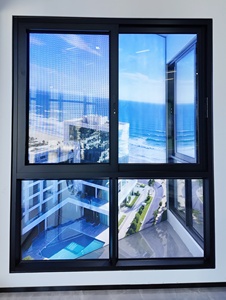 Commercial Thermal Insulation Aluminum Sliding Windows