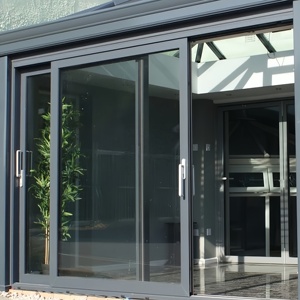 Sliding Door Customized New Design Balcony Glass Door Double Glass Exterior or Interior
