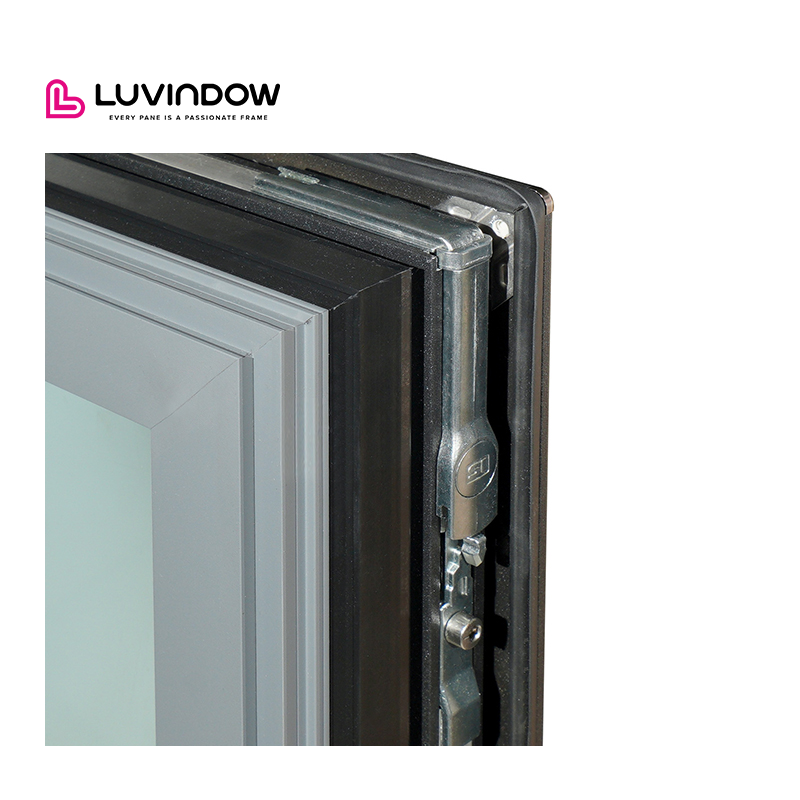 NOA NFRC Hurricane Proof Impact Windows Low Cost Living Home House Easy Installation Aluminum Tilt Turn Window With Smart Glass