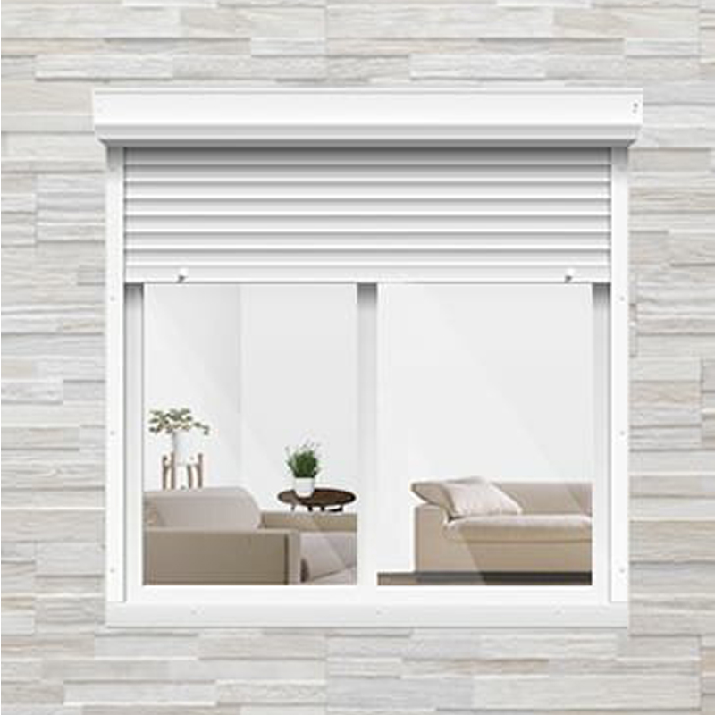 TOMA European Automatic Roll up Windows Manual Aluminum Roller Shutter Window and Rolling Door Aluminum Exterior Garage Door