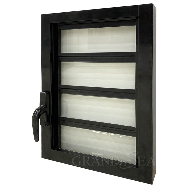 Philippines Design Aluminium Glass Louver windows / Jalousie Window