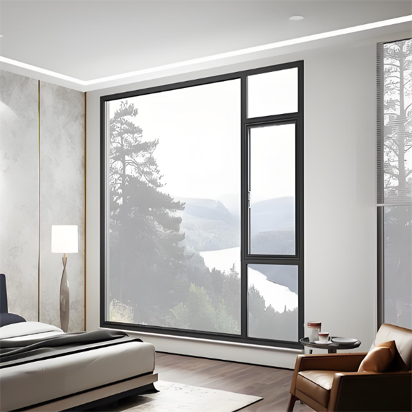 Aliinum Window Outdoor Swing Tilt and Turn windows Hurricane Impact Triple Glazing Casement windows