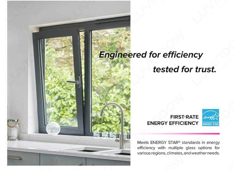 Thermal Break Aluminum Window Structure