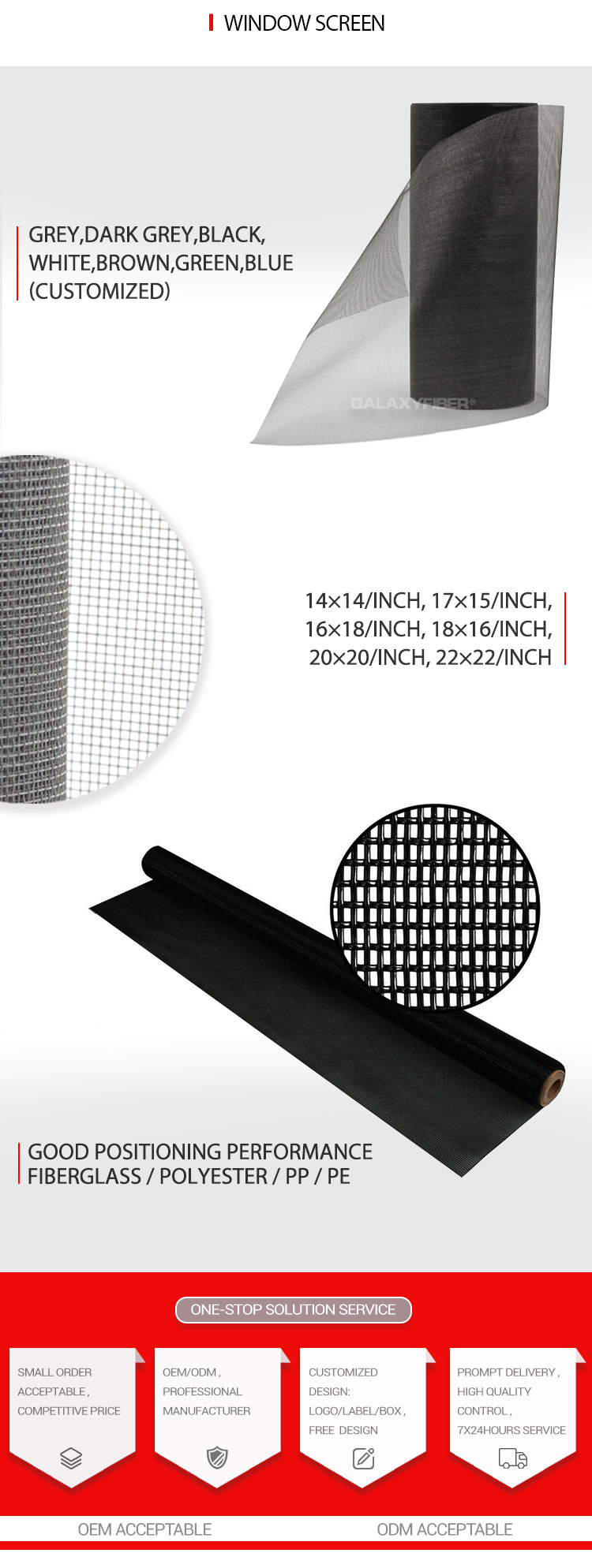 Building and textile products