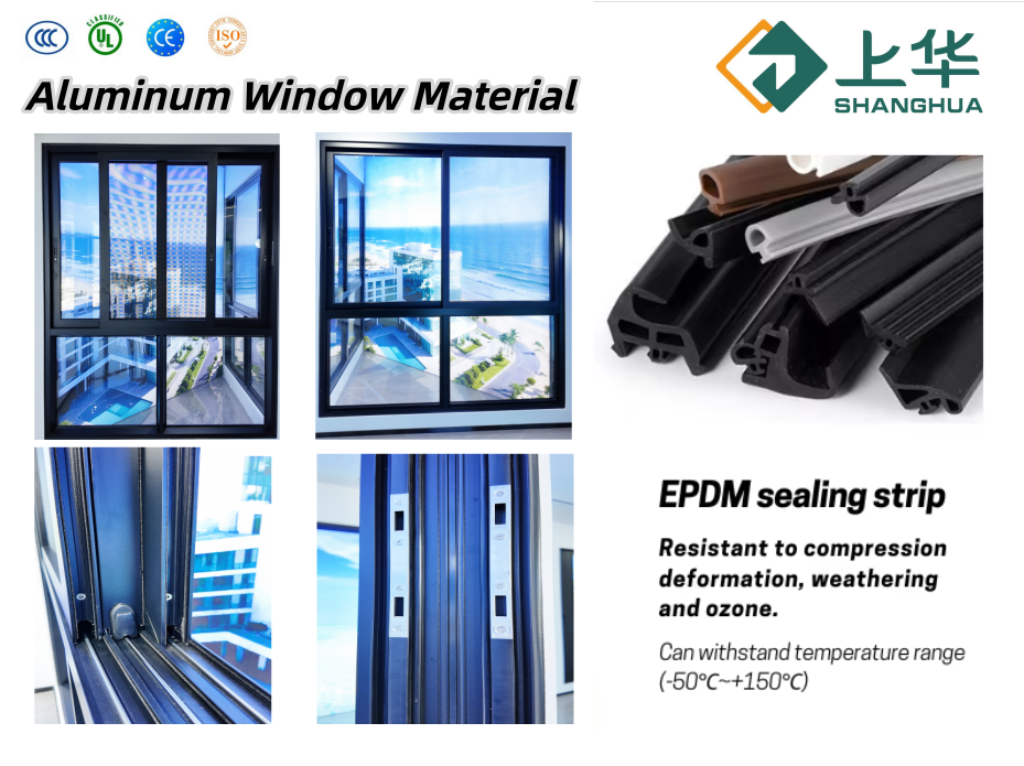 Low Price, High-quality Modern Style Thermal Insulation Commercial Aluminum Sliding windows and Doors Suitable for Hotel windows