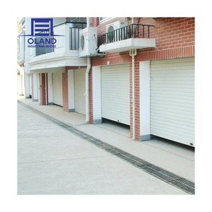 OLAND Industrial Aluminum Alloy Roller Shutter Door Electric Windproof Security Door