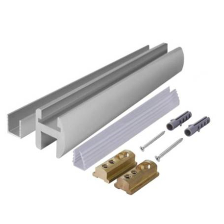 Customized CR L Aluminum Shower Room Glass Door Deluxe Shower Enclosure Header