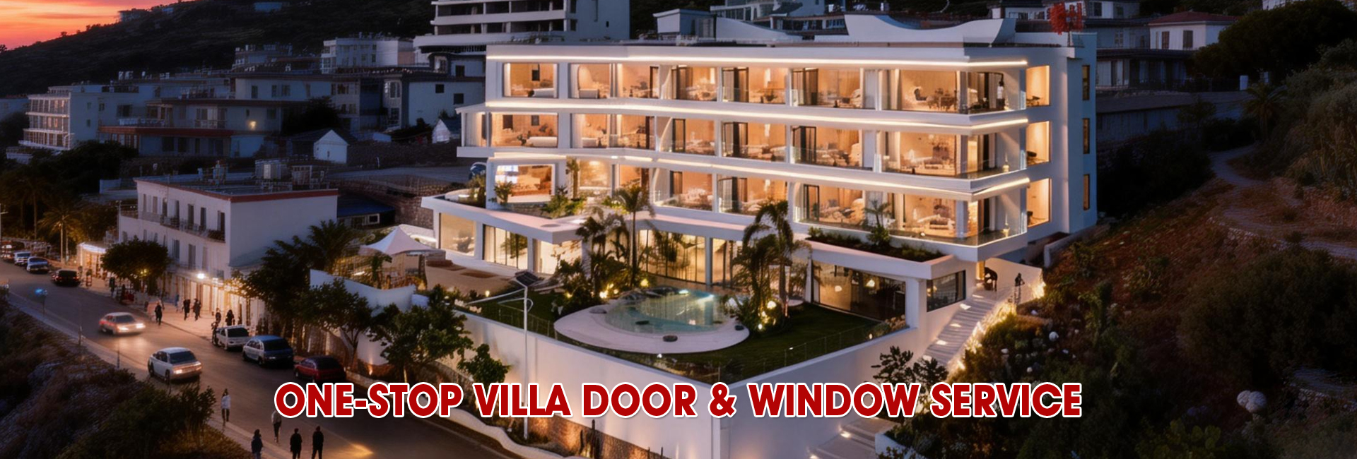 Modern Aluminum Foldable Bi-Fold Door with Finished Surface for Indoor Use Courtyard Patio Balcony & Entrance