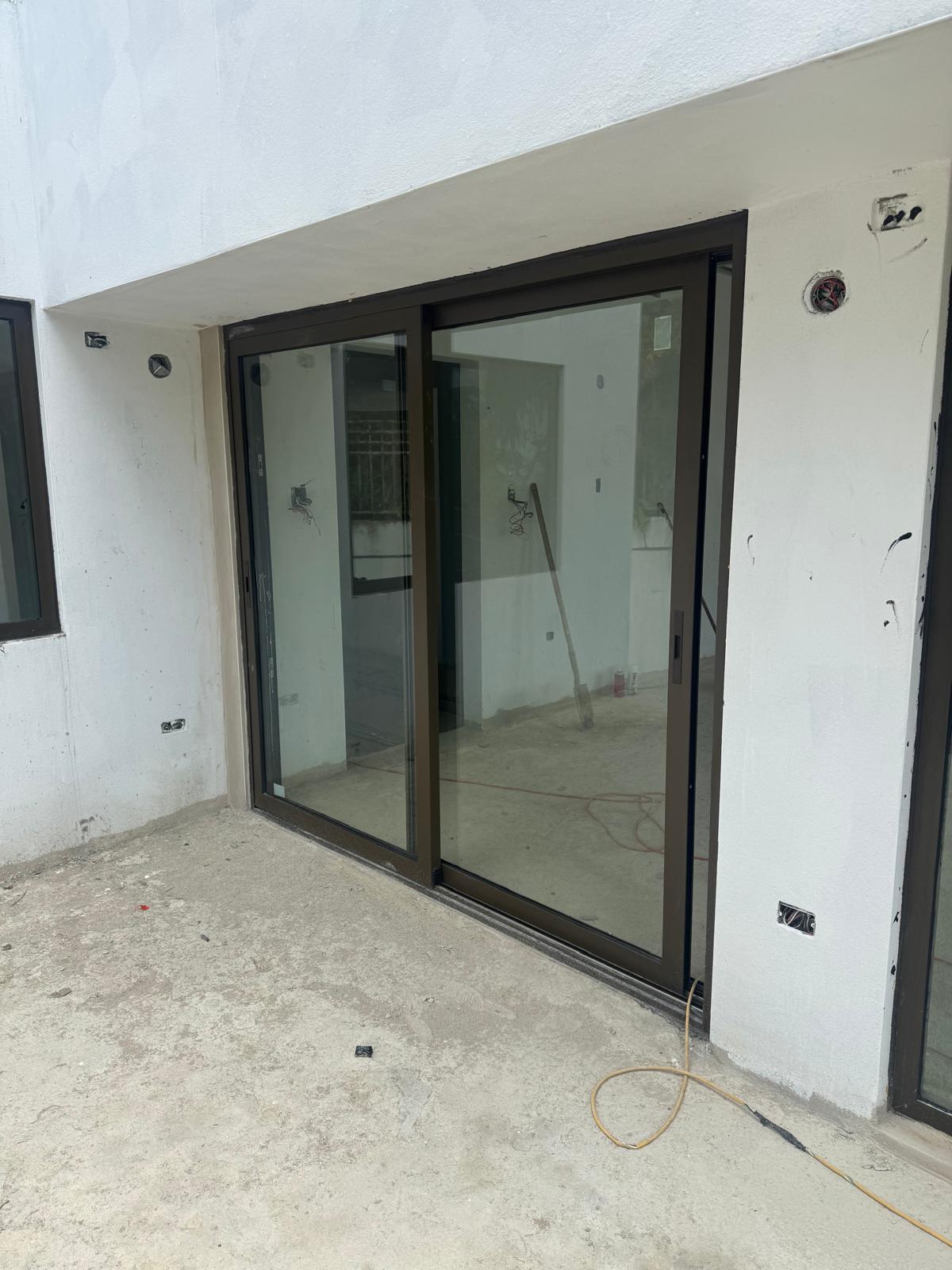 AS2047 CE NFRC Impact Double Glazed Tempered Glass Door Aluminum Balcony Sliding Glass Doors Aluminium Windows and Doors