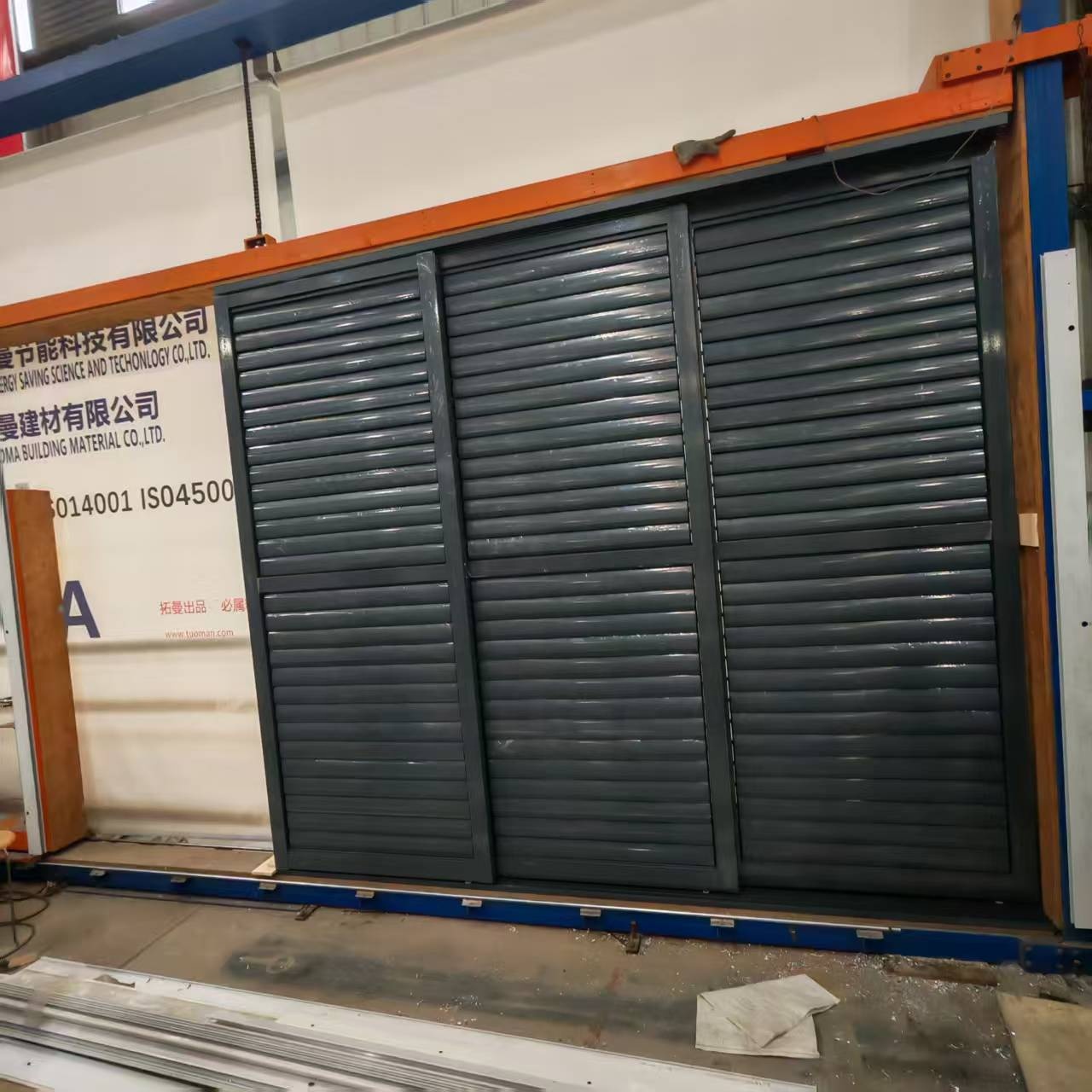 NFRC NFRC TOMA AS2047 Horizontal Aluminium Louvered Sliding Windows & Doors, Exterior Anti Theft Soundproof