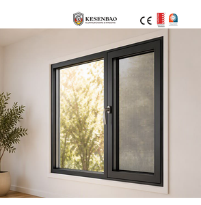 Thermal Break Double Glazed Aluminum Casement Windows