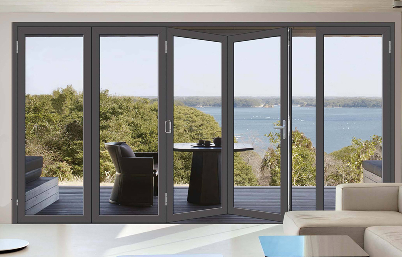 Folding Sliding Door Structure