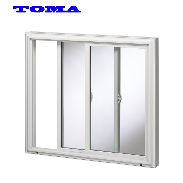 NFRC AS2047 CE TOMA Modern Prefabricated Aluminum Sliding Glass Windows and Doors with Louver and Fiberglass Screen for Hotels