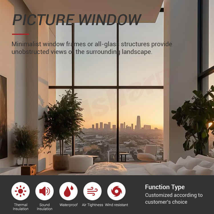 Aluminum Picture Window Structure