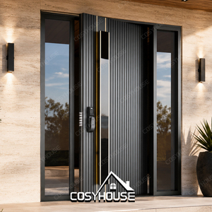 Modern Exterior Door Custom House Door Luxury Front Door for Villa Residential Building