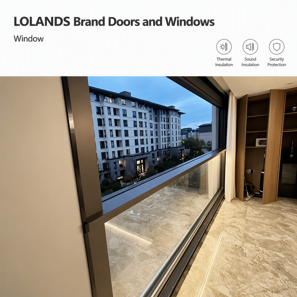 Lolands Custom Aluminum Frame Stainless Steel Screen Sliding Glass Door Modern Bi Directional Louver Lifting for Villa Workshop Scene 1