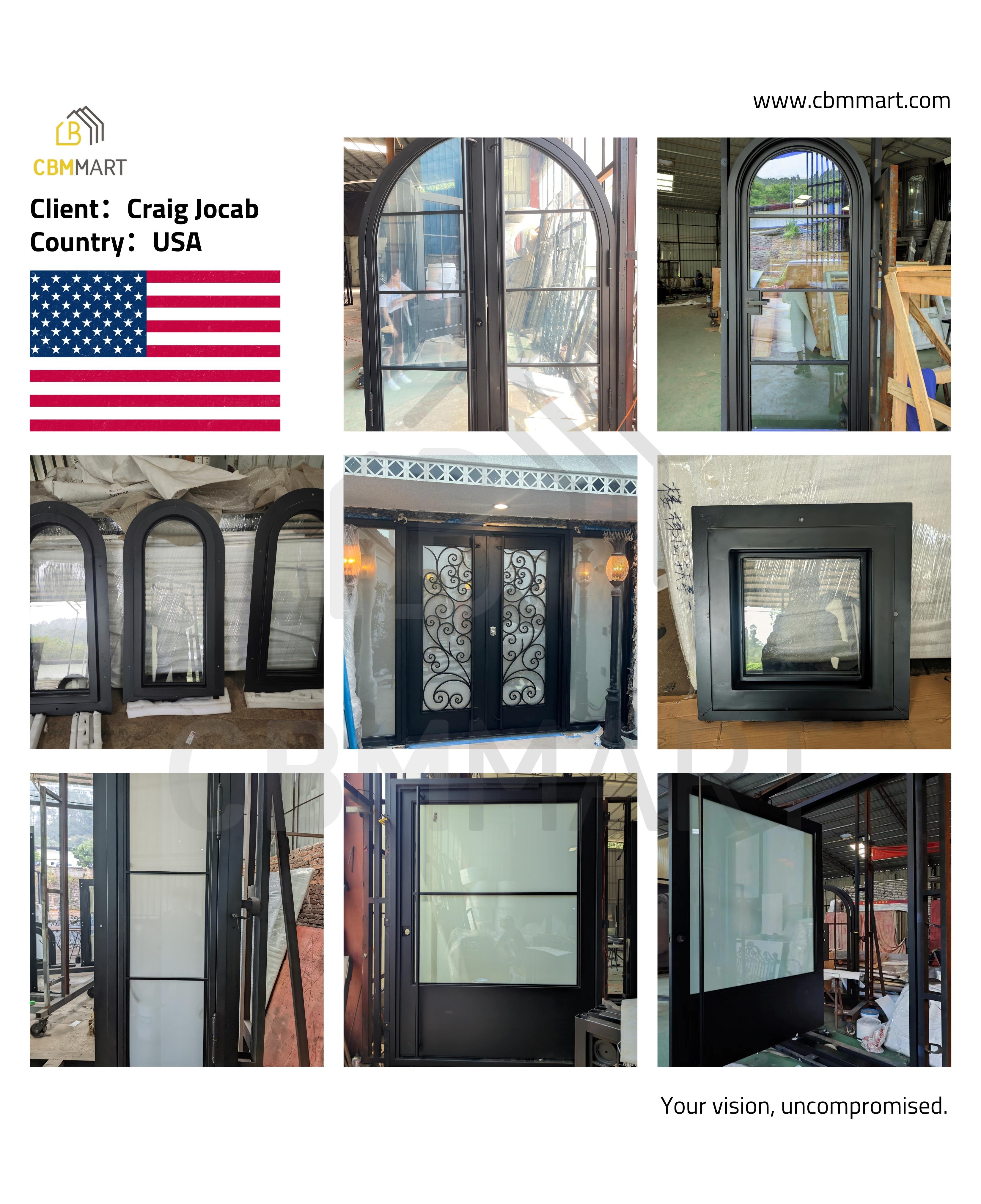 Iron Door Component View 1