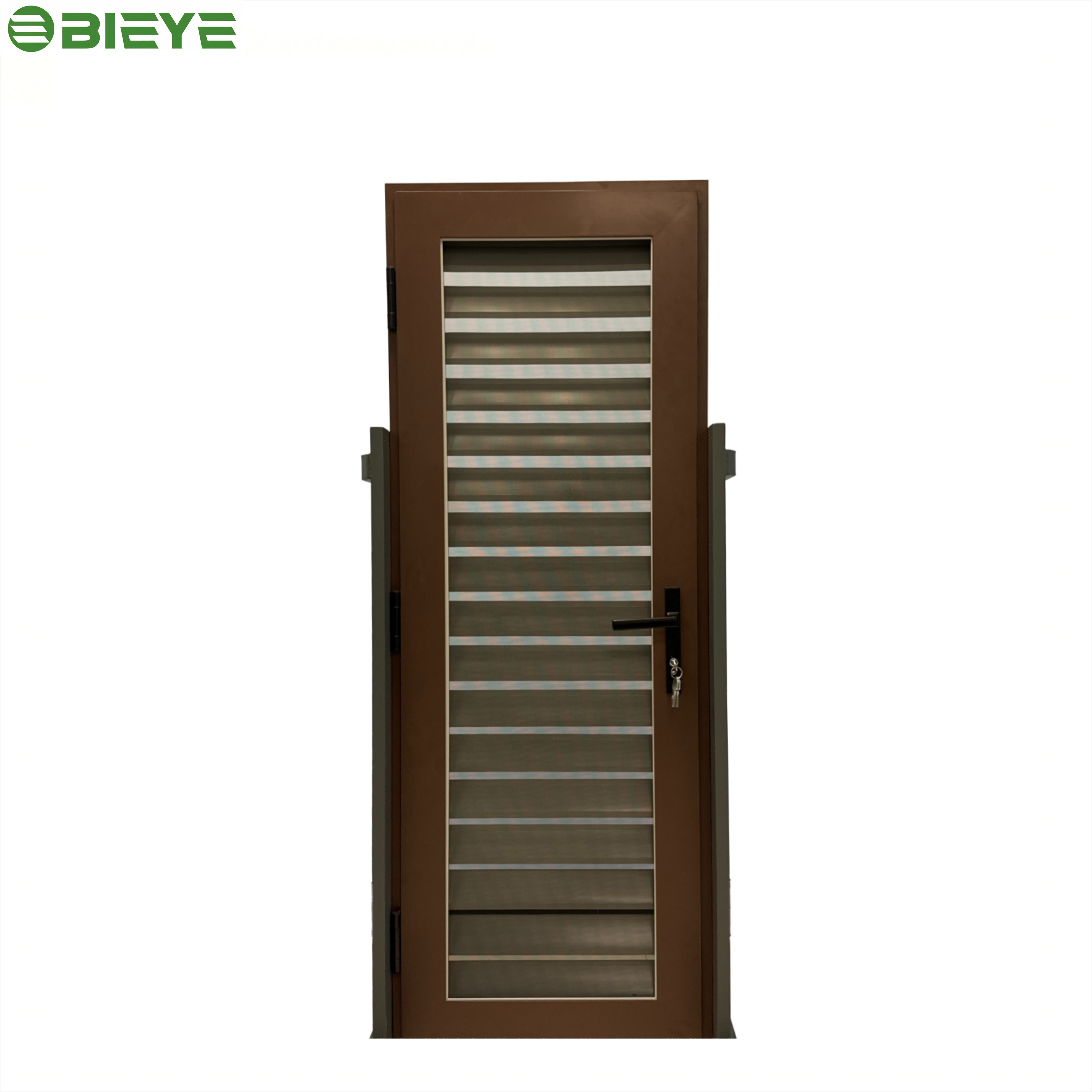 Luxury High-quality Customized Fully Blackout and Heat-insulating Aluminum Alloy Bedroom Louver Door