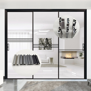 Door Doors Interior for Houses Entrance Front Sliding Composite Internal Folding Indoor Aluminum House Main Glass Entry