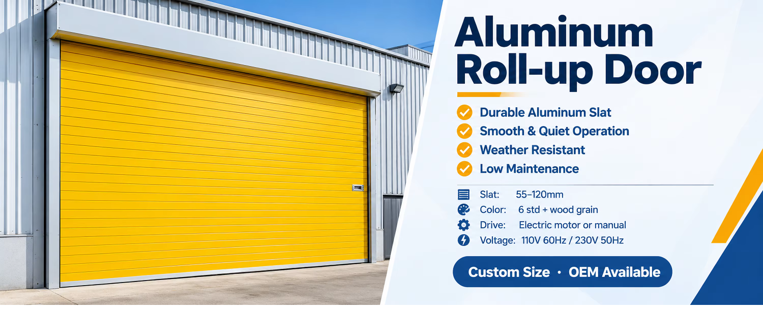 Custom Aluminum Alloy Roller Shutter Door Modern Design Automatic Rolling Shutter for Interior Counter Security Window