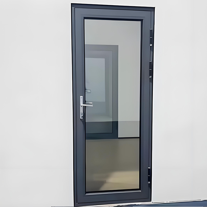 Modern Double Swing Aluminum Casement Door Detail